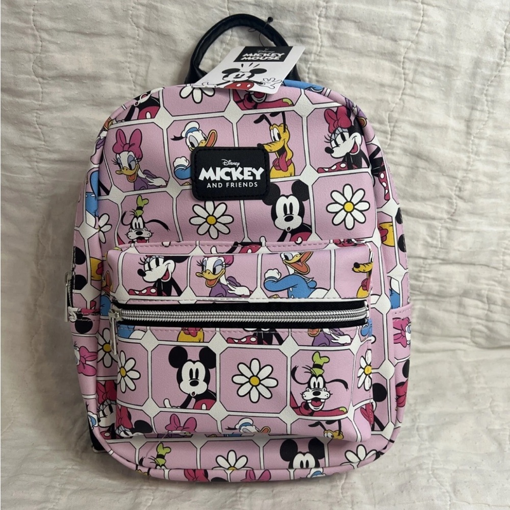 Disney Mickey Mouse & Friends‎ Mini Backpack Minnie Daisy Goofy Donald New